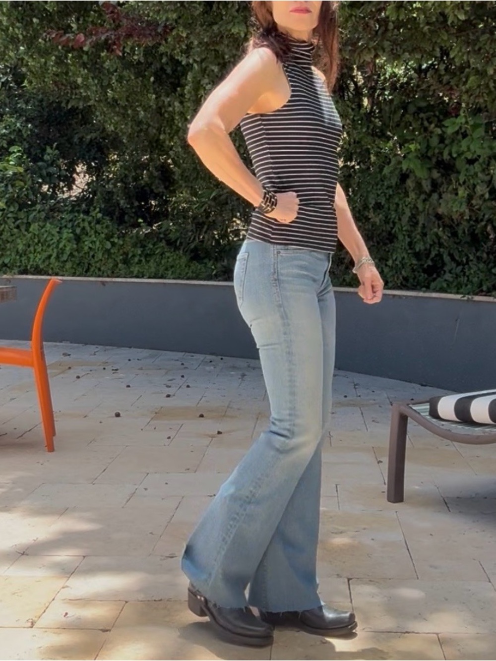 McGuire Majorelle Flare denim